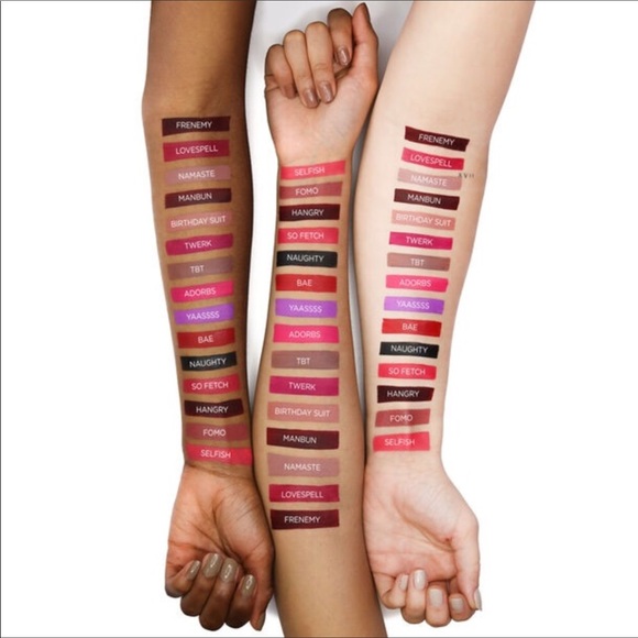 Tarte Creamy Matte Lip Paint Frenemy burgundy goth gothic new in box - Picture 4 of 8